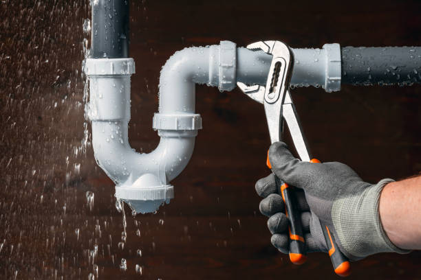 Professional Pipe Repair technician working in Martha, KY
